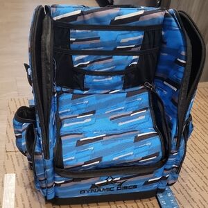 Dynamic Discs Blue and Black Men's Backpack 20+ Discs